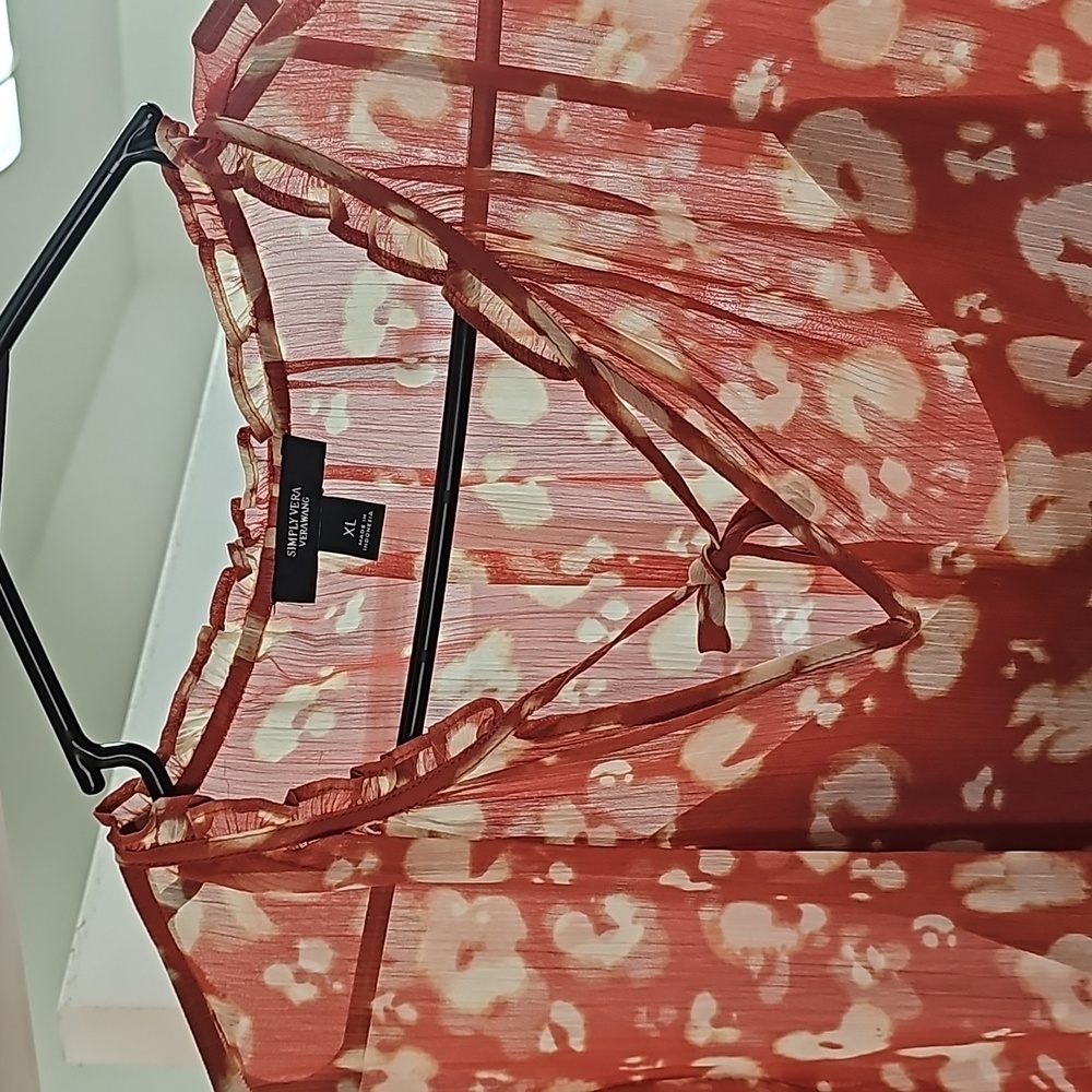 Spring Vera Wang Dress w Camisole